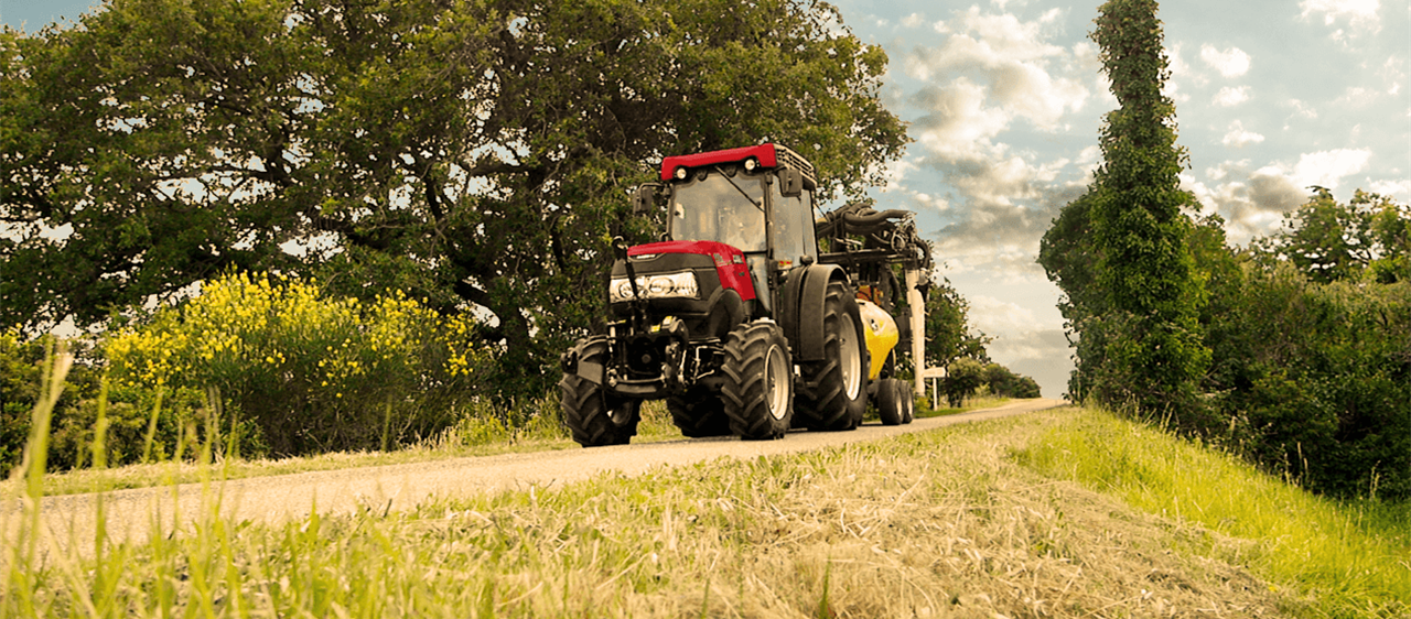 Tillval med ny fjädrad framaxel ger bättre arbetskomfort på traktorer i Case IH:s Quantum-serie